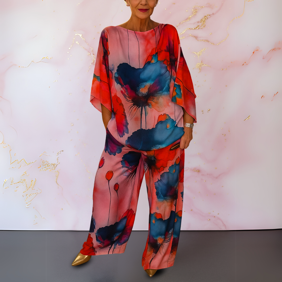 Amelise™ | Satynowy Dwuczęściowy Zestaw