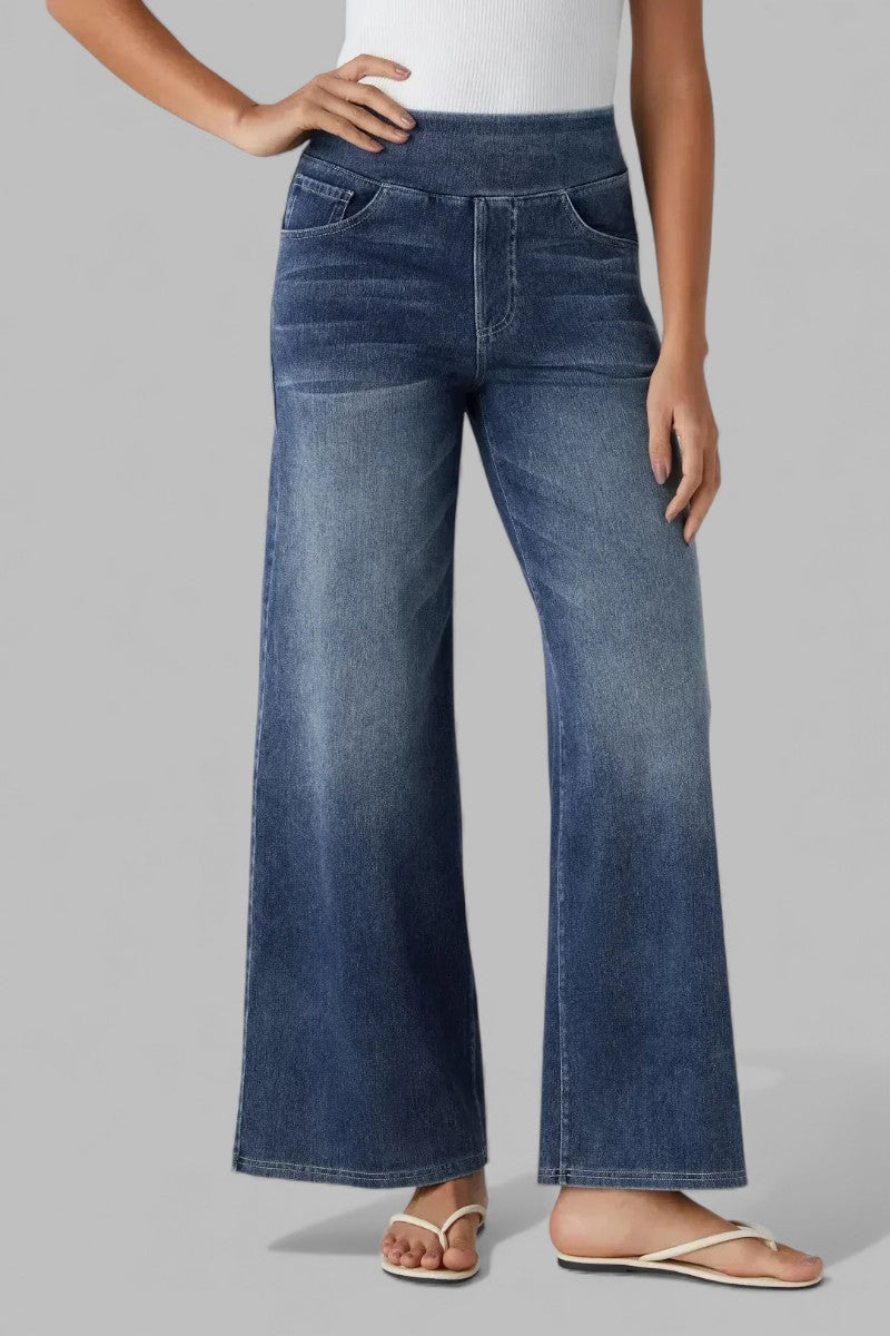 NELIA™ | WYGODNE SPODNIE Z WYSOKIM STANEM