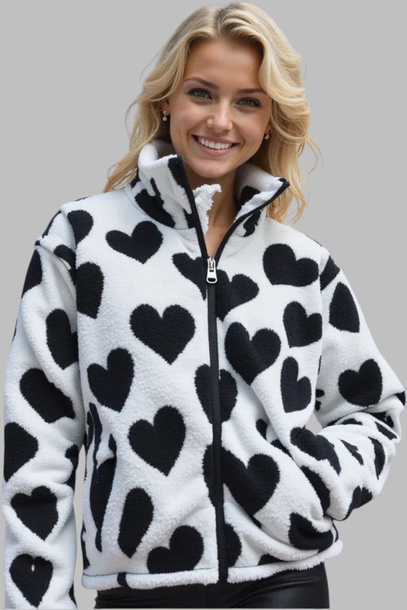 DANUTA™ | DWUSTRONNA KURTKA W SERDUSZKA