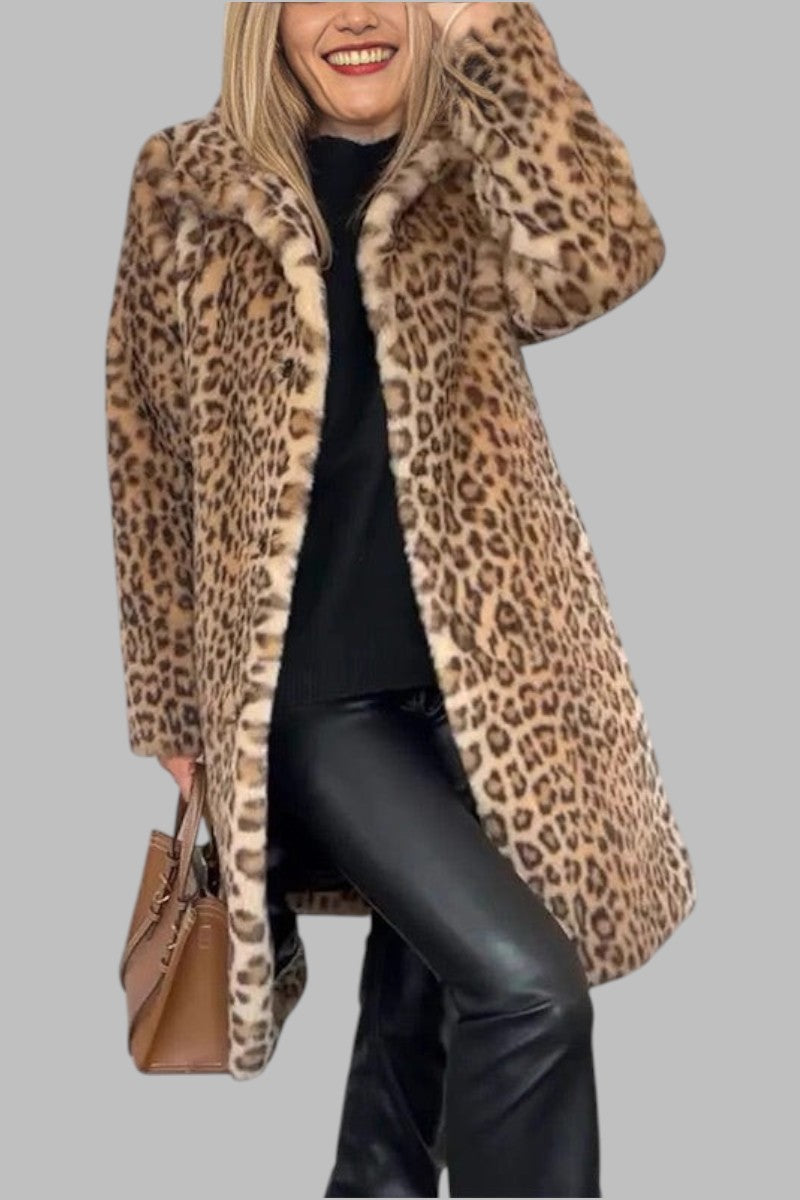 AVELINA™ | DAMSKA KURTKA W PANTERKĘ