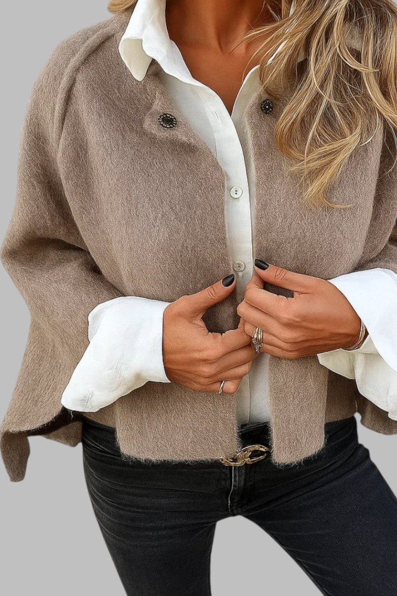 CELESTINA™ | ELEGANCKA, CIEPŁA KRÓTKA KURTKA