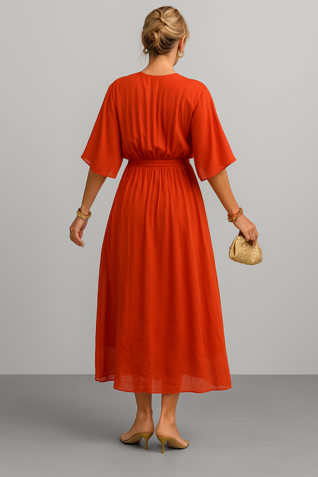 ZOFIA™ | ZWIEWNA SUKIENKA Z DEKOLTEM W SEREK