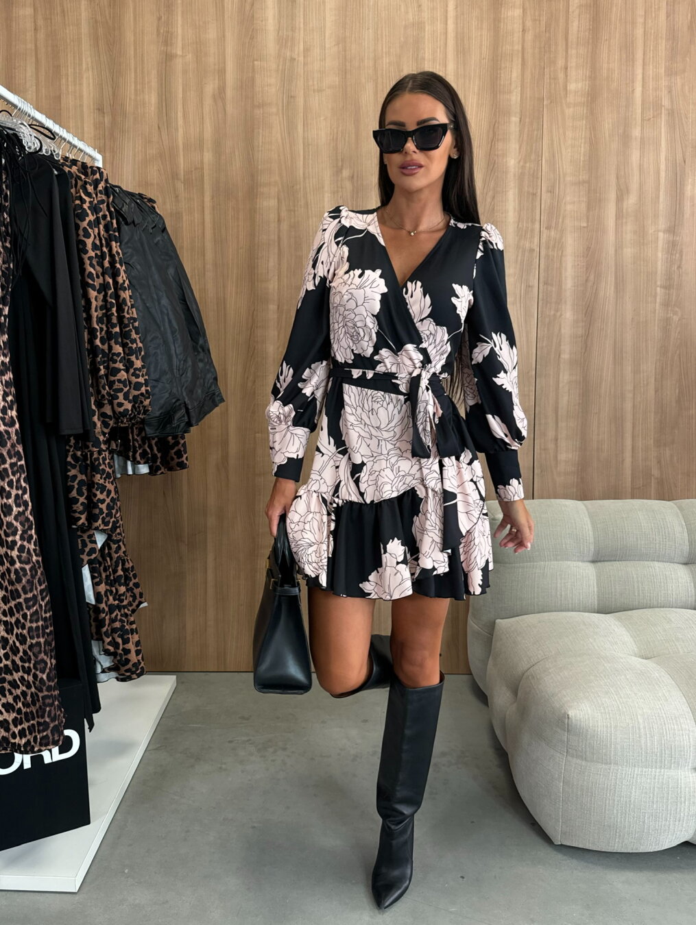 MARIVELLE™ | SUKIENKA MINI W KWIATKI