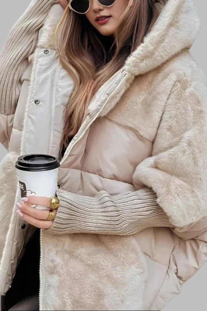 ELIARA™ | STYLOWA KURTKA PUCHOWA Z KAPTUREM