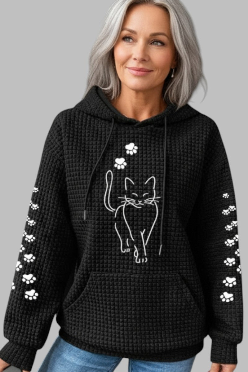 LUNAVIE™ | WYGODNA I CIEPŁA BLUZA Z KAPTUREM DLA KOBIET